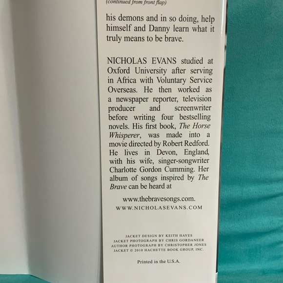 The Brave by Nicholas Evans - Hardback Book - Author of The Horse Whisperer - Picture 6 of 12